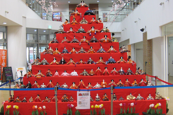 ひな祭り10壇飾り